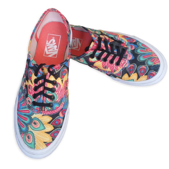 vans authentic peacock